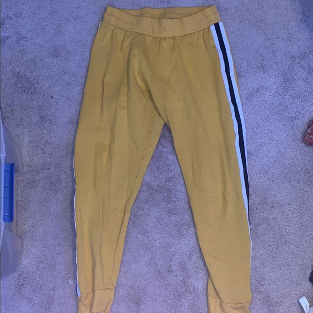 Yellow Joggers